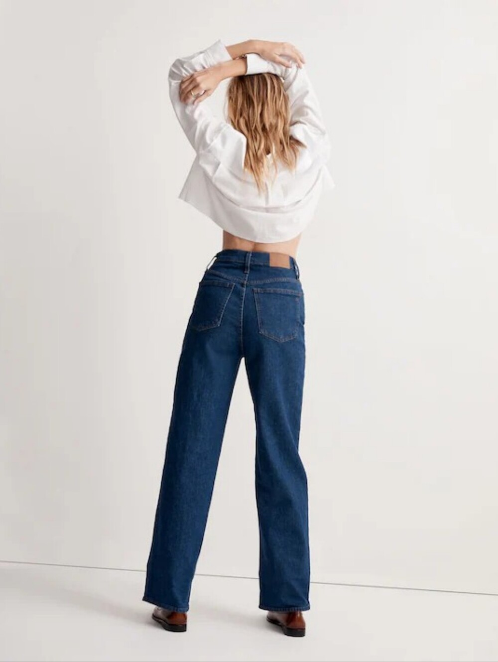 NWOT Madewell The Perfect Vintage Wide-Leg Jean in Fairdale Wash Sz 26 - Picture 3 of 11